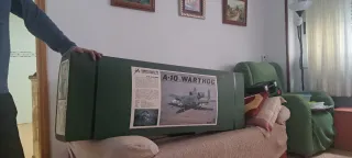 Maqueta Avión Combate Años 80 Para montar