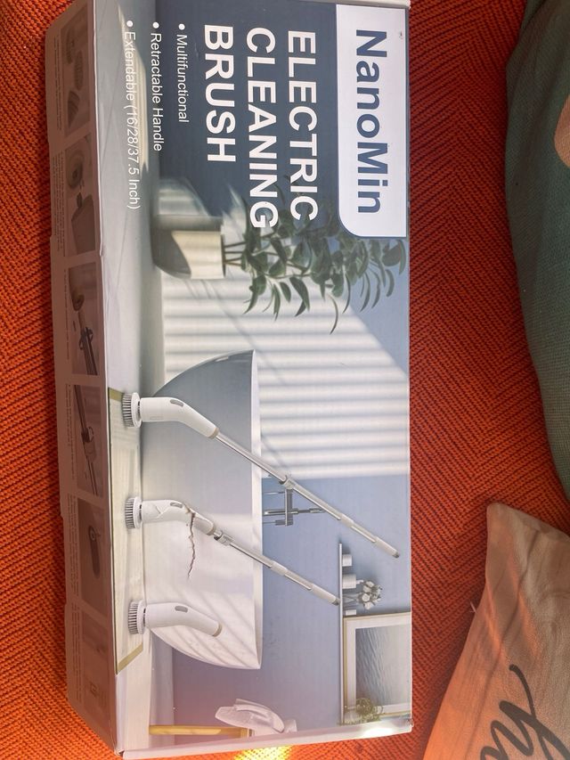 Cepillo Eléctrico Limpieza Extensible