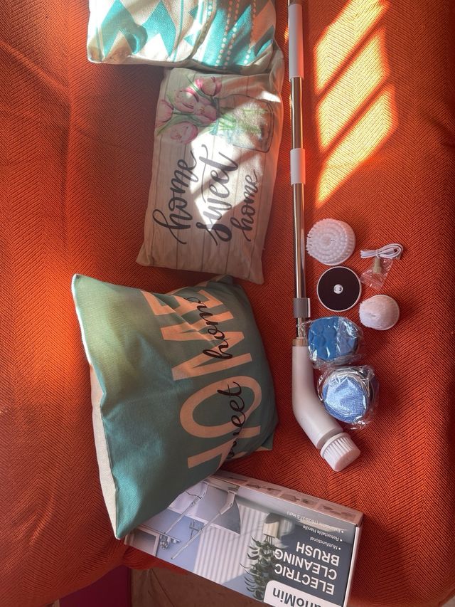 Cepillo Eléctrico Limpieza Extensible