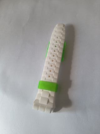 Correa Swatch Scuba 200 Verde y Blanca 21 mm.
