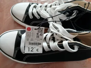 Zapatillas tipo Converse Talla 40