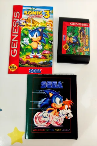 Sonic the Hedgehog 3 Sega Genesis