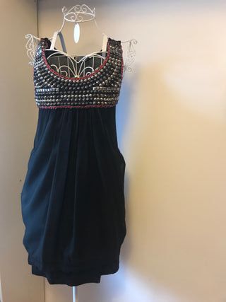 Vestido rinascimento talla M con gasa