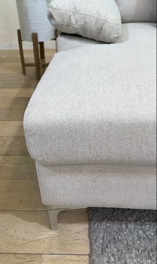 Sofa chaise longue con brazos siesta