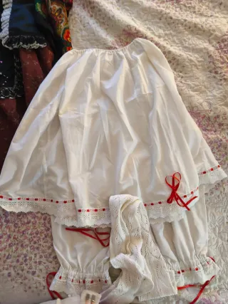 Traje de Baturra Negro y Rojo