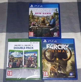 Pack Far Cry 5, 4 y Primal PS4/Xbox