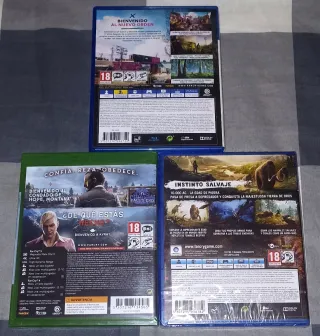 Pack Far Cry 5, 4 y Primal PS4/Xbox