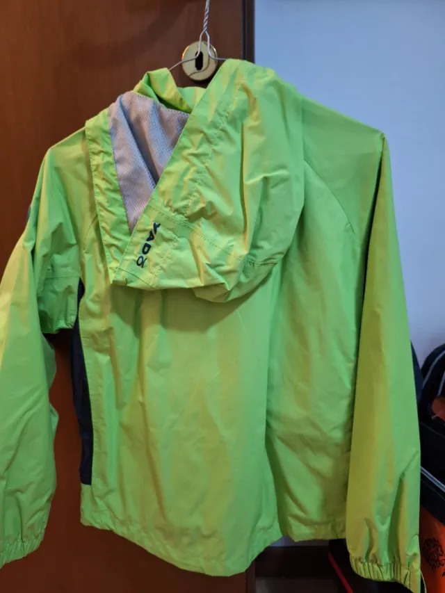 Giacca K-Way verde lime