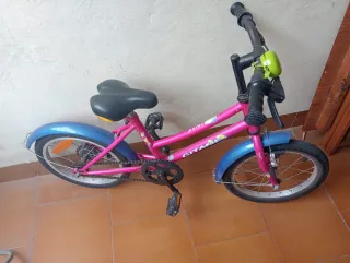 Bicicleta infantil rosa Gitane