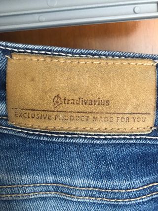 Pantalón vaquero mujer talla S/36