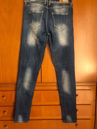 Pantalón vaquero mujer talla S/36
