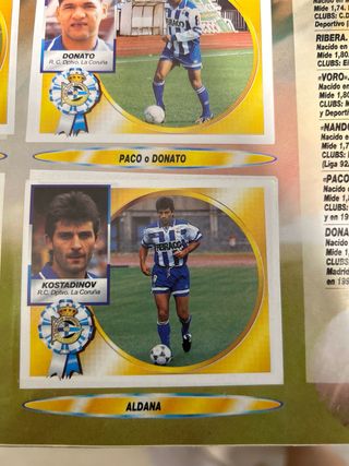 Álbum cromos LIGA 94-95 1ª División