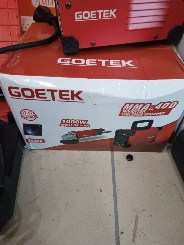 Kit Saldatrice Inverter MMA-400 + Smerigliatrice