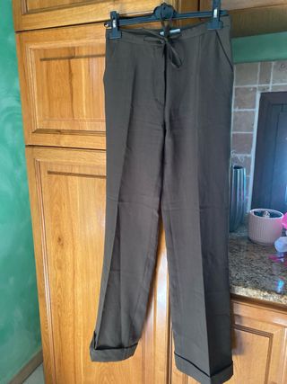 Pantaloni verdi oliva