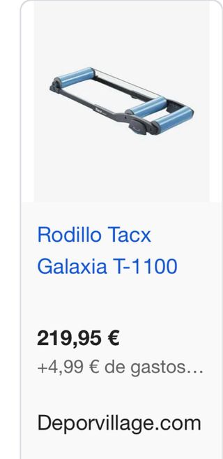 Rodillo Tacx Galaxia T-1100