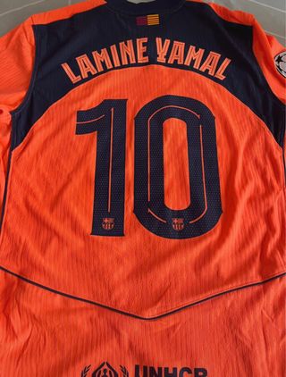 Camiseta FC Barcelona 25/26 Lamine Yamal original