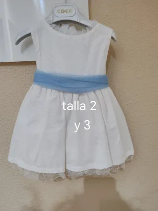 Vestido de niña ceremonia nuevos a estrenar