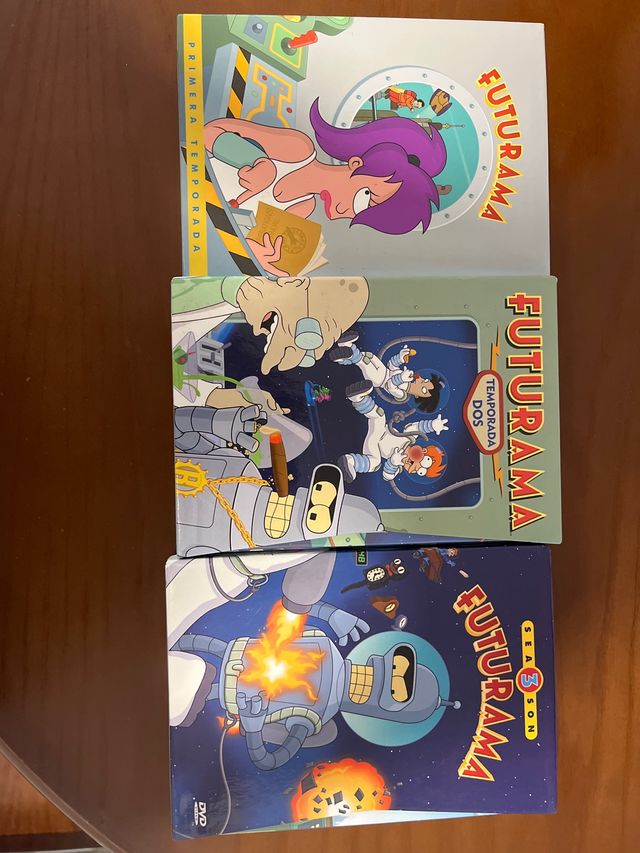 Pack 3 Temporadas Futurama DVD