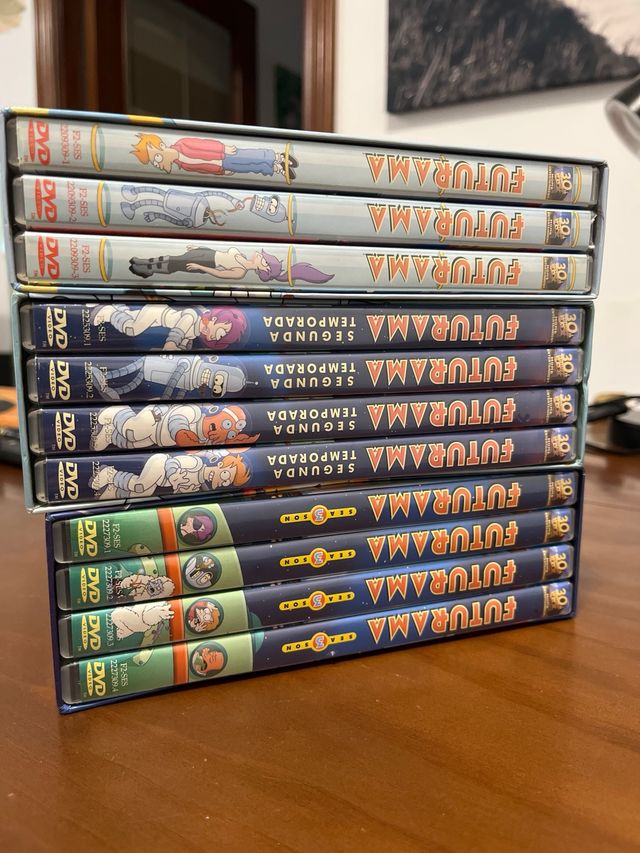 Pack 3 Temporadas Futurama DVD