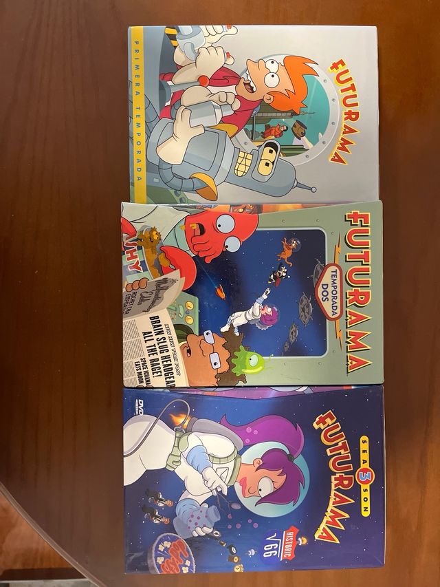 Pack 3 Temporadas Futurama DVD