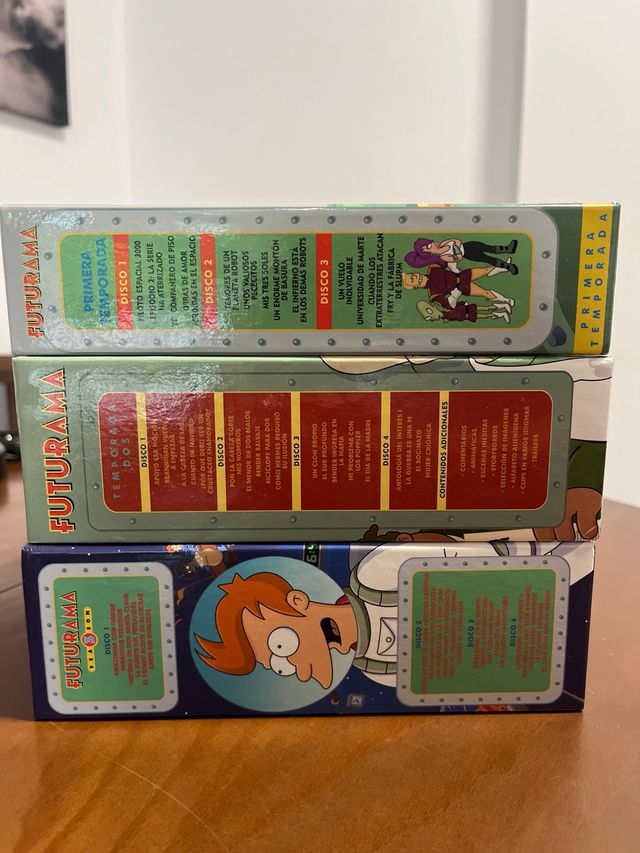 Pack 3 Temporadas Futurama DVD