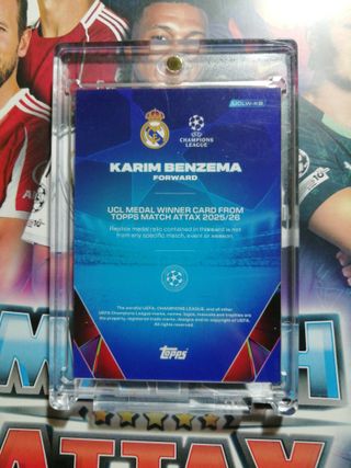 Match attax 25/26+ Benzema 