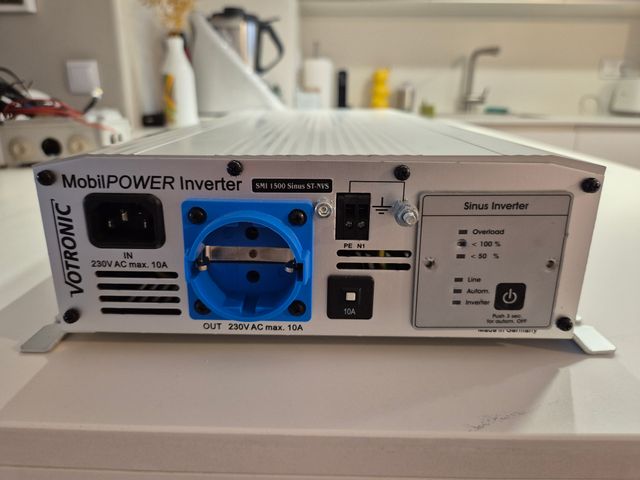 Inversor Votronic MobilPOWER SMI 1500 Sinus ST-NVS