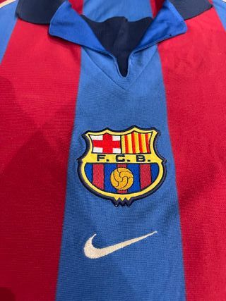 Camiseta FC Barcelona 01-02 Nike Original