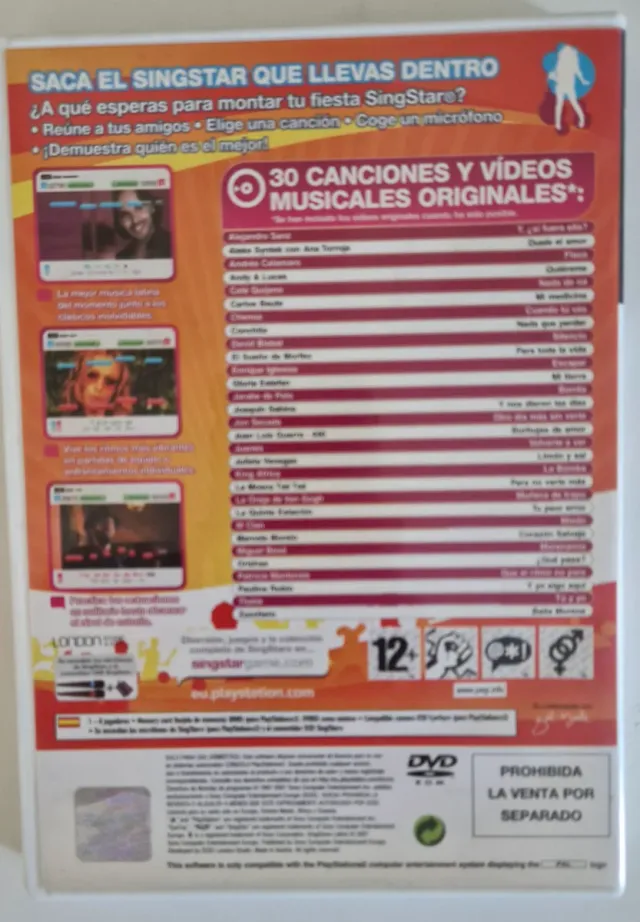 Singstar Latino PS2