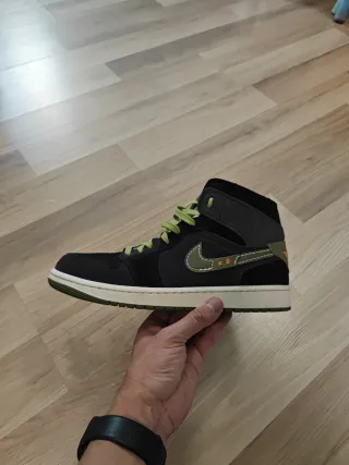 Jordan 1 Mid SE Craft Anthracite/Sky Olive