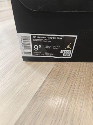 Jordan 1 Mid SE Craft Anthracite/Sky Olive