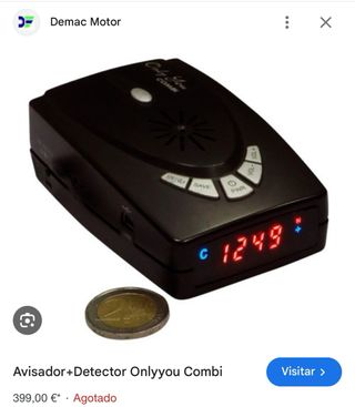 Detector y avisador de radares Onlyyou Combi