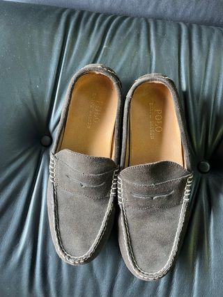 Mocasines ante Polo Ralph Lauren Talla 40
