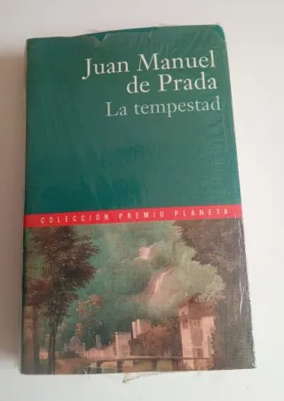 Libro  La Tempestad. Precintado sin estrenar