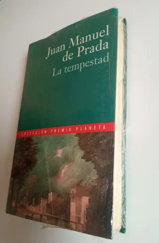 Libro  La Tempestad. Precintado sin estrenar