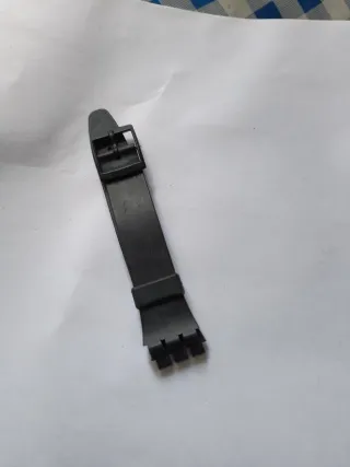 Correa Swatch 17mm Negra