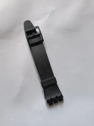Correa Swatch 17mm Negra
