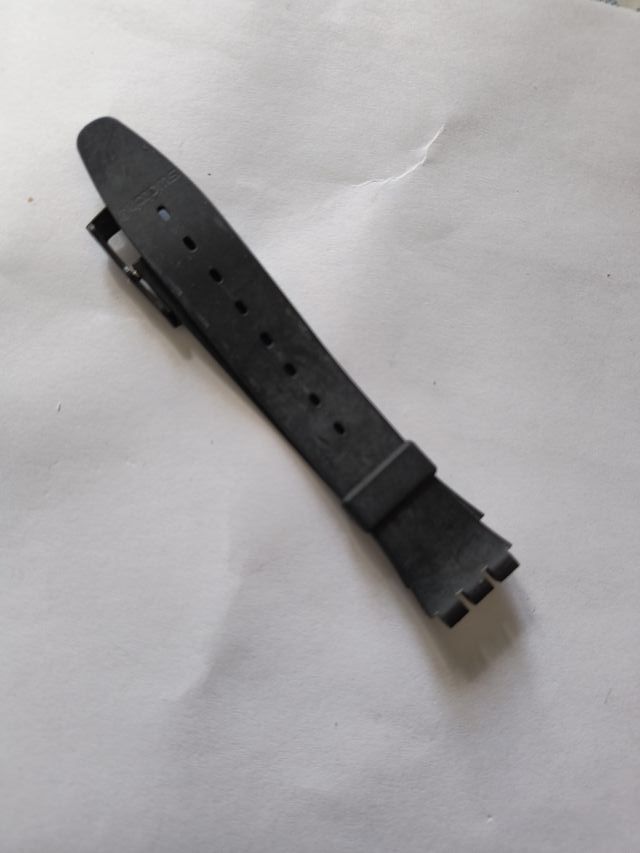 Correa Swatch 17mm Negra