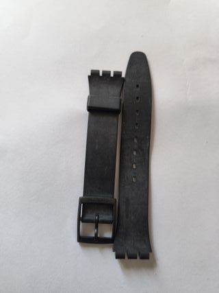 Correa Swatch 17mm Negra