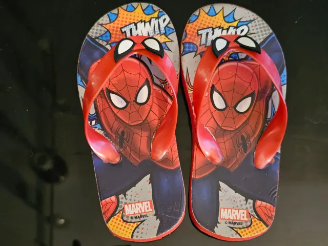 Chanclas Spiderman niño Talla X