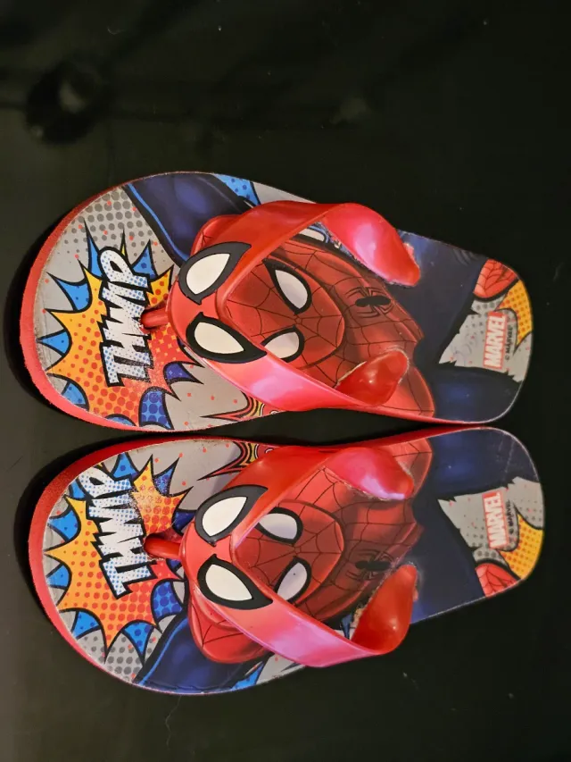 Chanclas Spiderman niño Talla X