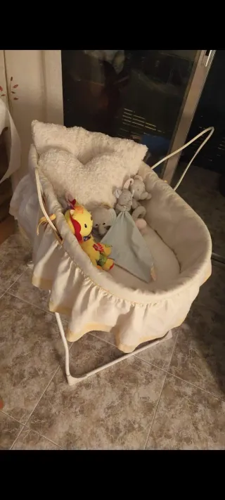 Moisés para bebé con nido
