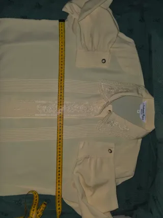 Blusa Artesania Reyes amarilla talla 13