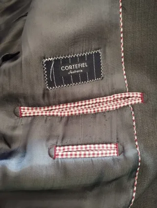 Traje de hombre gris