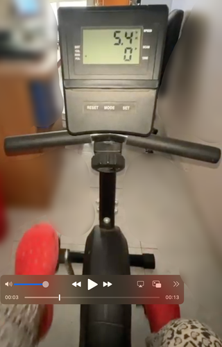 Bicicleta Estática Reclinable