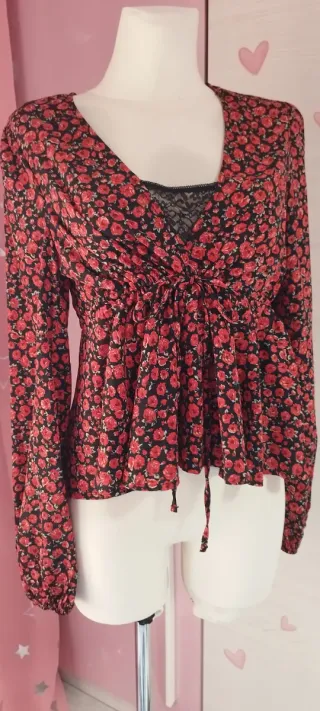 Blusa estampada floral