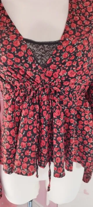 Blusa estampada floral