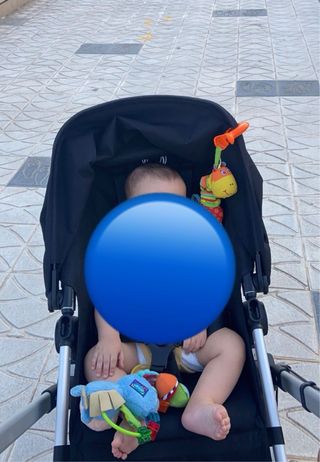 Bugaboo Cameleon 3+ Negro Capazo y Silla