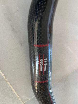 Manillar para bici de carbono