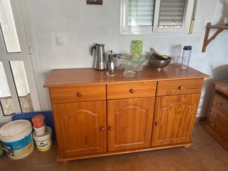 set di mobili in pino